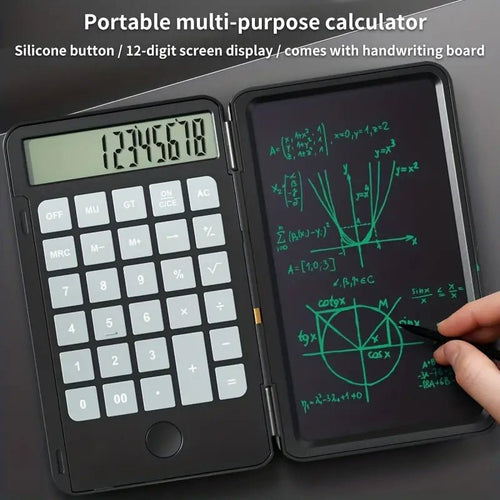 LCD Scientific Calculator – Dual Power Desktop & Student Use - | Trendwave