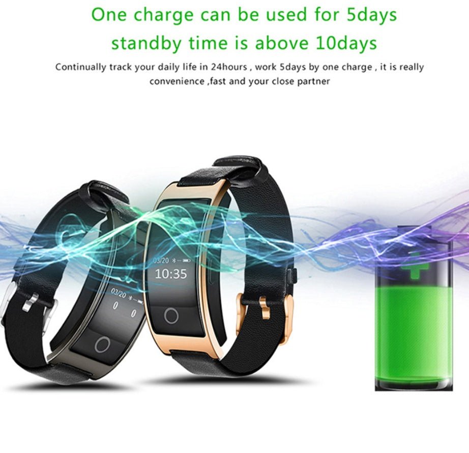 Blood Pressure Smartwatch – Heart Rate Monitor & Fitness Tracker - Gadgets & Tech | Trendwave