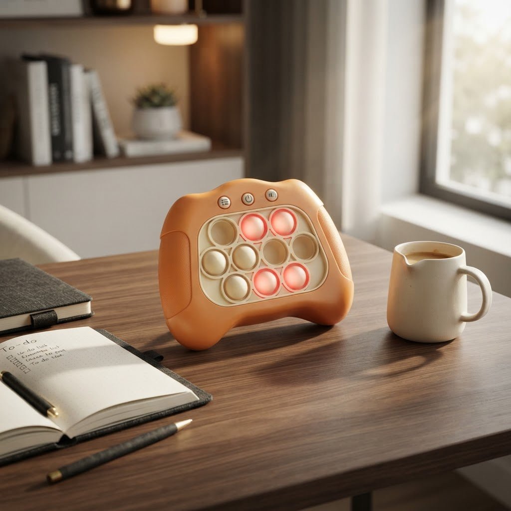 Push Popper Fidget Console – Stress Relief Button Toy for Kids & Adults - | Trendwave