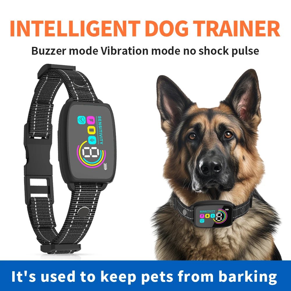 Anti Bark Dog Collar – Rechargeable & Waterproof - Pet | Trendwave
