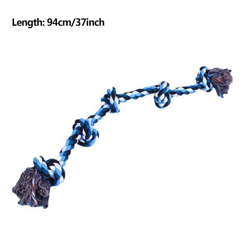 Heavy-Duty Cotton Rope Dog Toy – Durable Interactive Tug-of-War Toy for Large & Medium Dogs – Natural Dental Health Play Toy - Gadget | Trendwave