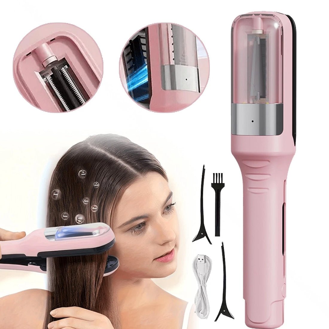Professional Cordless Split End Hair Trimmer – Salon-Quality Hair Repair & Smoothing Tool for All Hair Types - Gadget | Trendwave