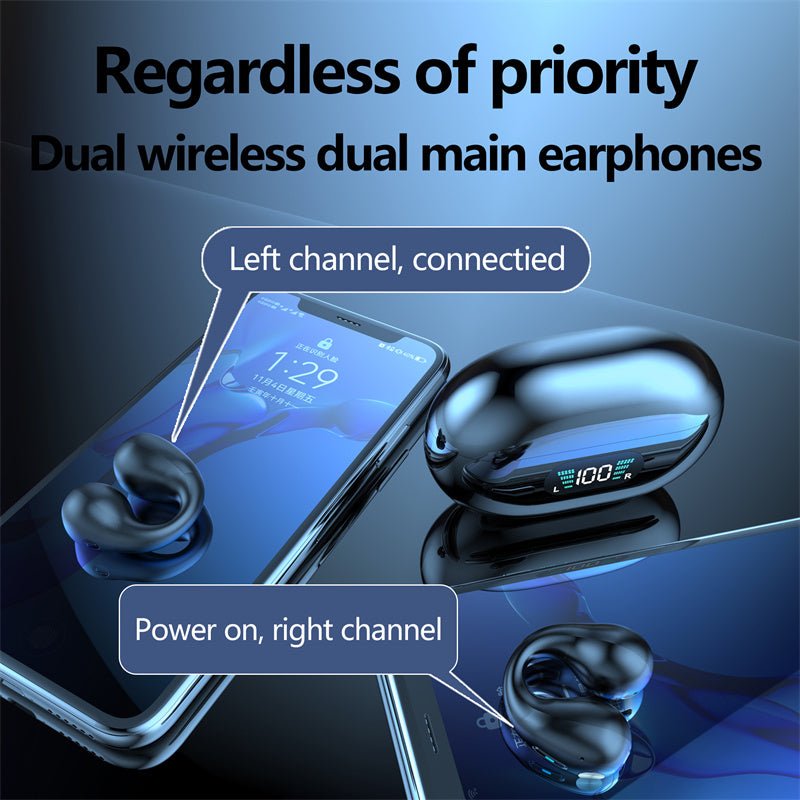 Bone Conduction Headphones – Wireless Bluetooth 5.3 & HIFI Sound - Gadget | Trendwave