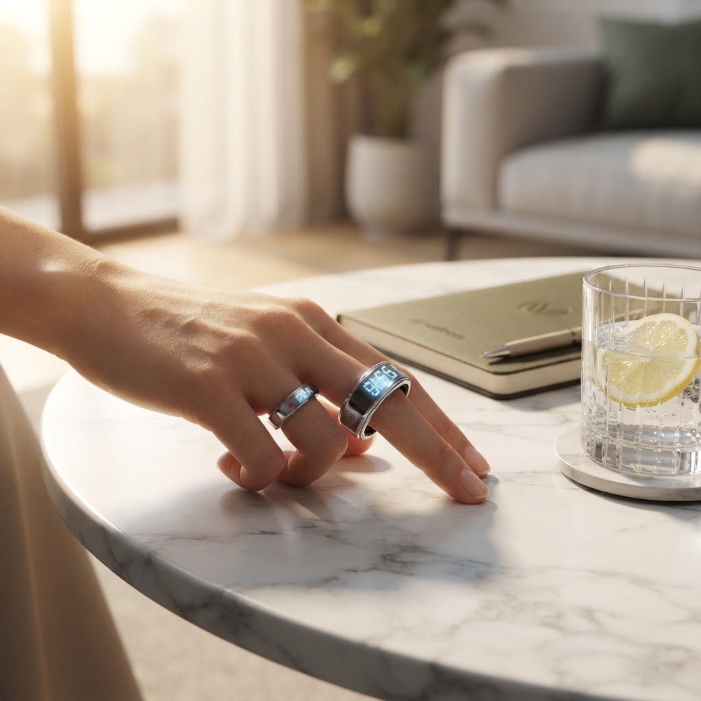 Ultra-Slim Smart Ring — Sleep & Activity Tracker - Wearable Tech | Trendwave