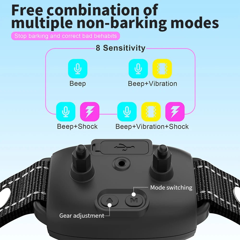 Anti Bark Dog Collar – Rechargeable & Waterproof - Pet | Trendwave