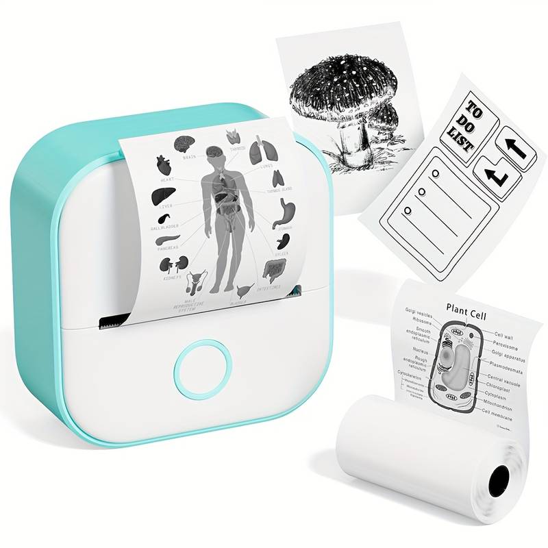 Portable Bluetooth Printer – Print Photos & Documents Anywhere