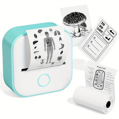 Portable Bluetooth Printer – Print Photos & Documents Anywhere