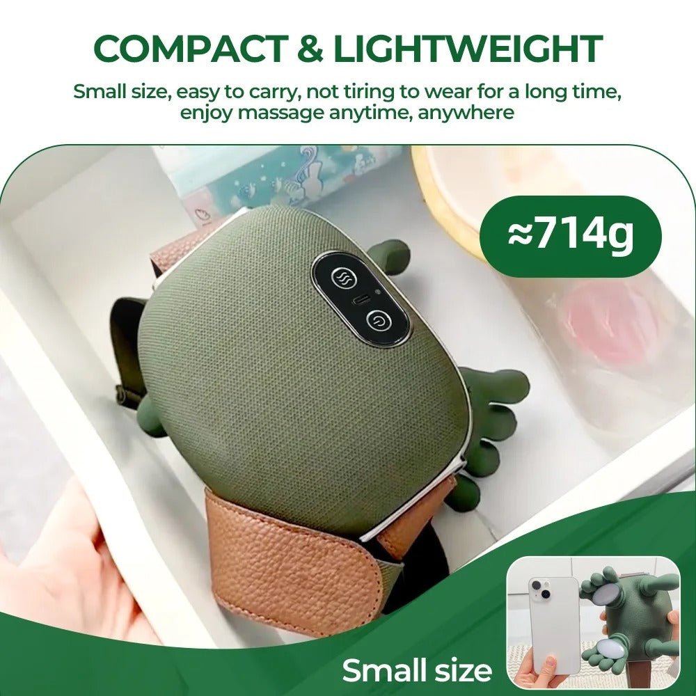 Bionic Finger Neck & Shoulder Massager – Portable Wireless Kneading Shawl with Heat for Deep Tissue Pain Relief - Gadget | Trendwave