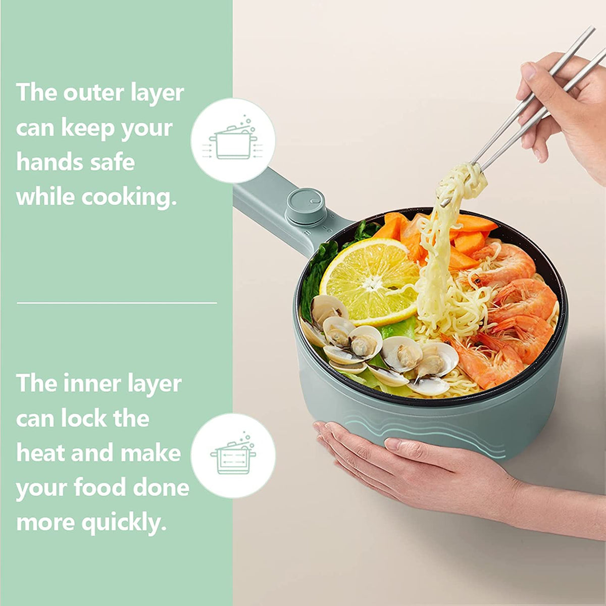 Heated Portable Pot - | Trendwave