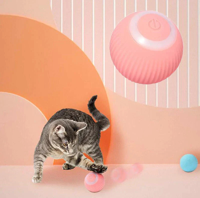 Interactive Cat Ball Toy – Automatic Self-Moving for Indoor Cats
