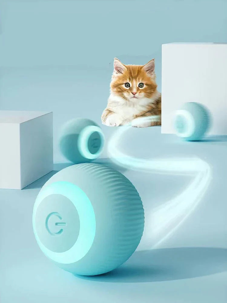 Interactive Cat Ball Toy – Automatic Self-Moving for Indoor Cats