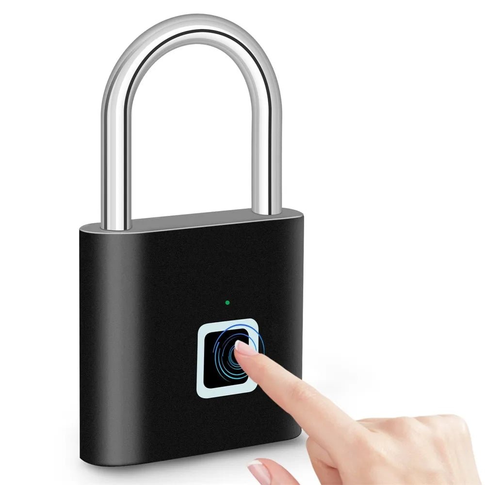 Fingerprint Padlock – Keyless Biometric Smart Lock - | Trendwave