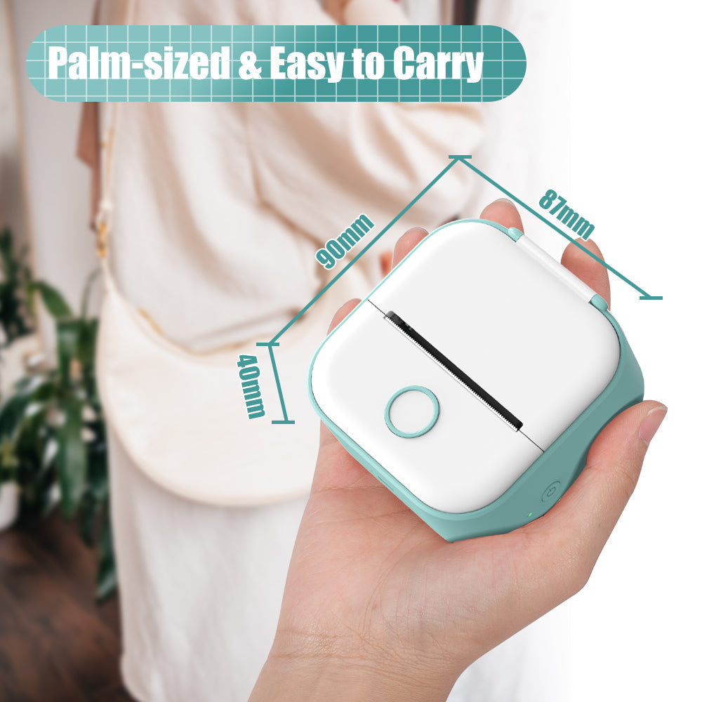 Portable Bluetooth Printer – Print Photos & Documents Anywhere