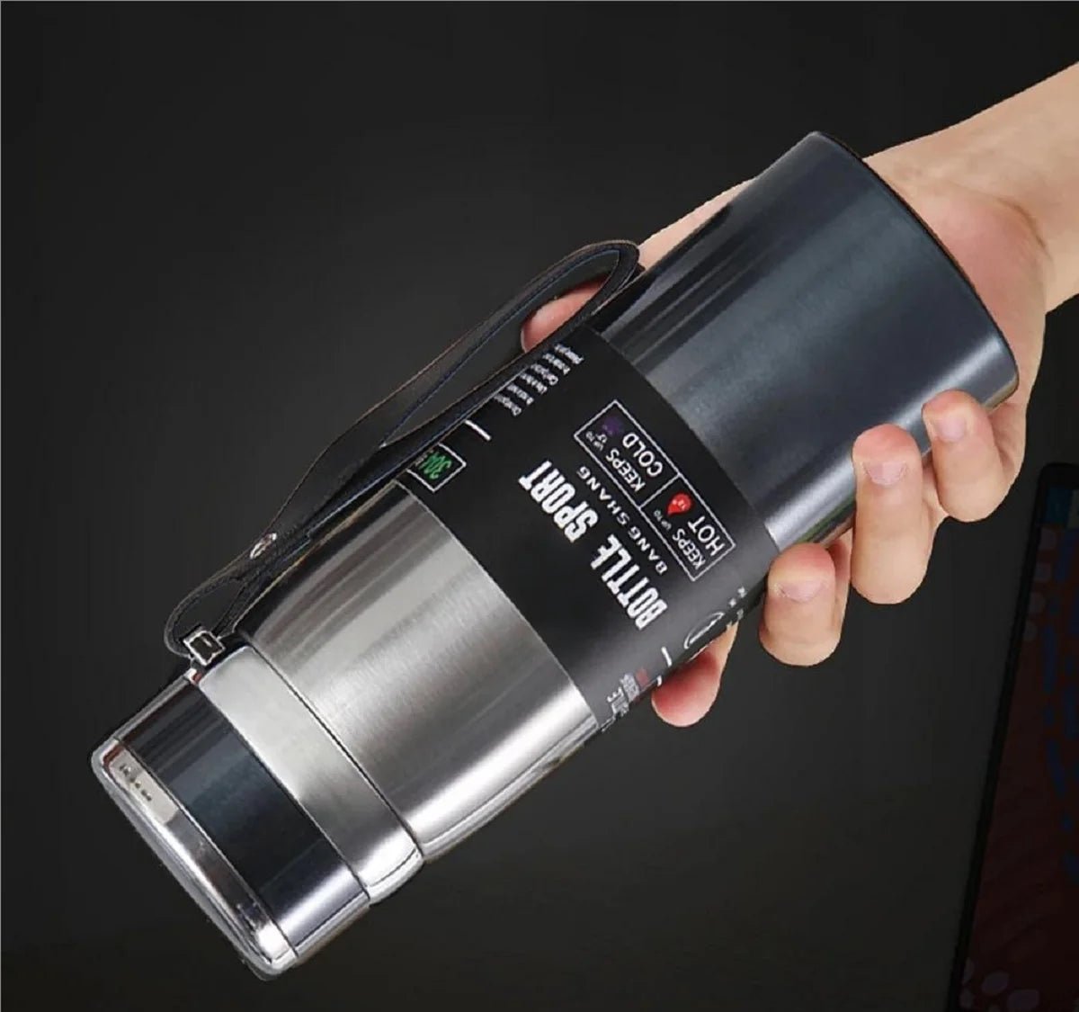 Sport Insulated Stainless Steel Water Bottle – Vacuum Sealed Thermal Flask for Hot & Cold Drinks – Durable Leak-Proof Gym & Travel Bottle - Fitness & Hydration | Trendwave