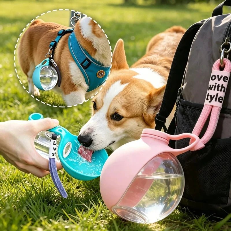 Portable Dog Water Bottle & Hands-Free Dispenser – Leak-Proof Travel Essential for Hiking, Walks & Adventure - Pet Supplies | Trendwave