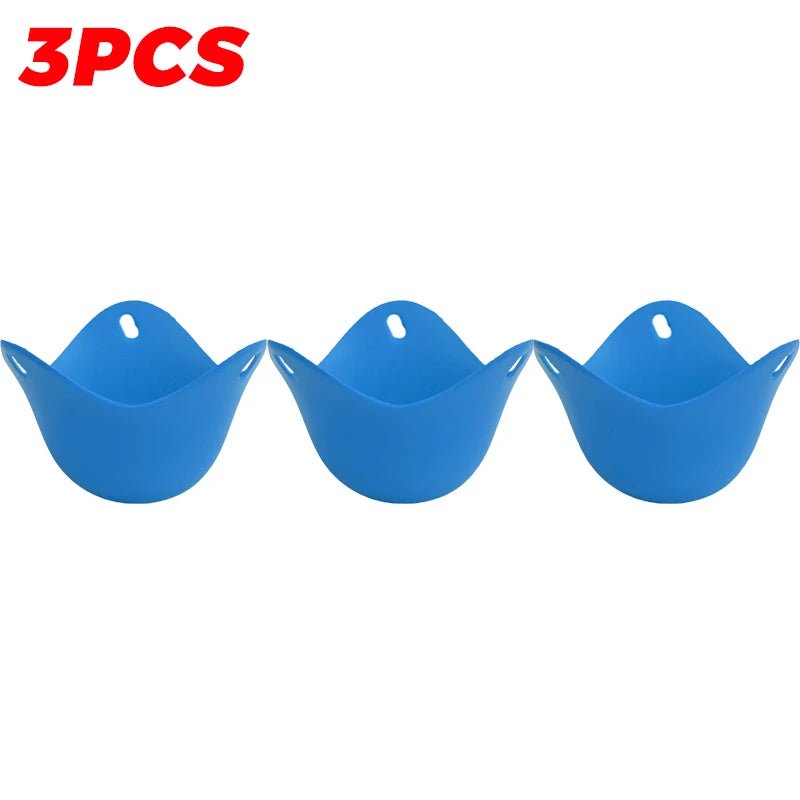 Premium Silicone Egg Poacher Cups – Set of 5 Non-Stick Reusable Poaching Pods for Perfectly Shaped Eggs – BPA-Free Kitchen Gadget - Kitchen & Home | Trendwave