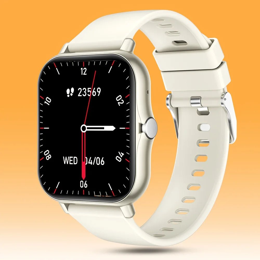 The Highly Sought-after Multi-functional Smartwatch of 2026 Features a Full Touch Display, Silicone Strap - | Trendwave