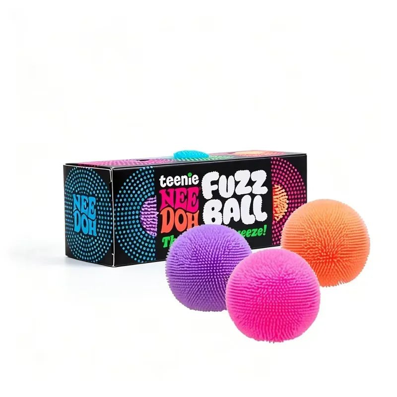 Fuzz Ball Stress Toys 3 Pack – Ultra-Satisfying Shaggy Sensory Fidget Toys for Stress Relief & Focus – Assorted Vibrant Colours - Fidget & Sensory Toys | Trendwave