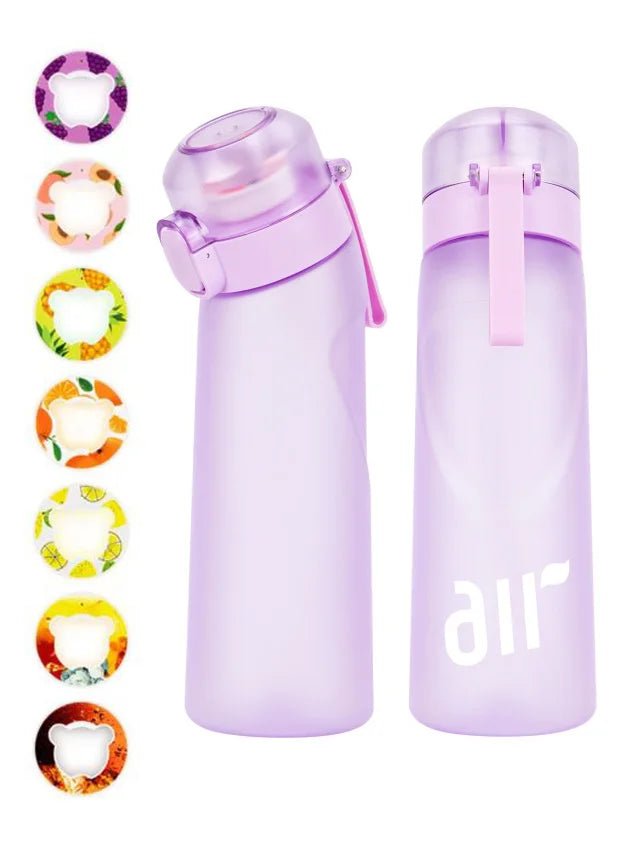 Scent-Infused Hydration Water Bottle – 650ml Leak-Proof Sports Bottle with Fruit Flavour Pod – BPA-Free Eco-Friendly Design - Fitness & Hydration | Trendwave