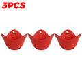 Premium Silicone Egg Poacher Cups – Set of 5 Non-Stick Reusable Poaching Pods for Perfectly Shaped Eggs – BPA-Free Kitchen Gadget - Kitchen & Home | Trendwave
