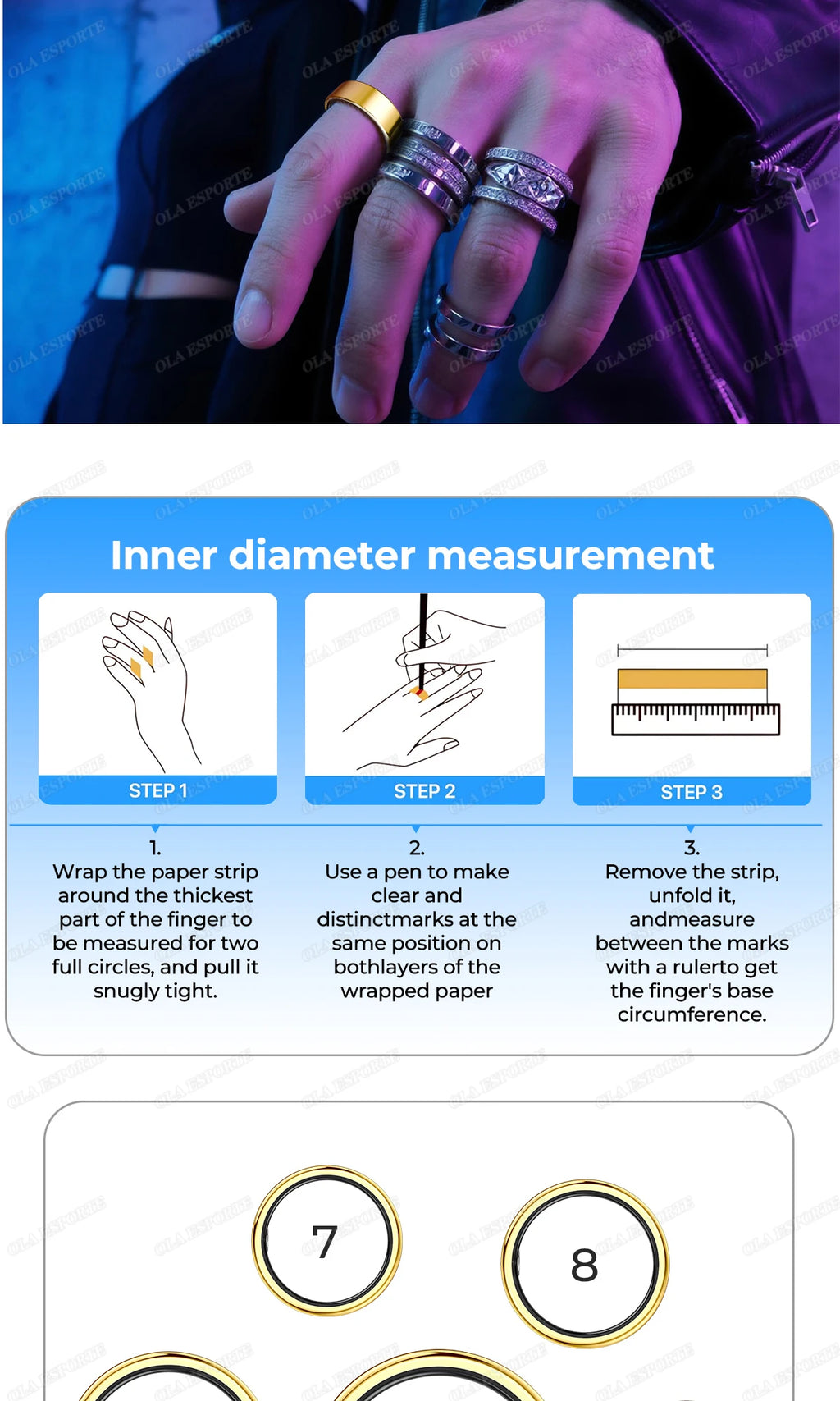Pro-Track Smart Ring — With Wireless Charging Case - Wearable Tech | Trendwave
