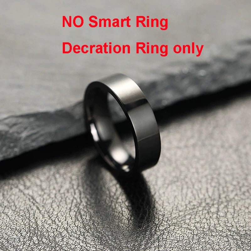 Pro-Track Smart Ring — With Wireless Charging Case - Wearable Tech | Trendwave