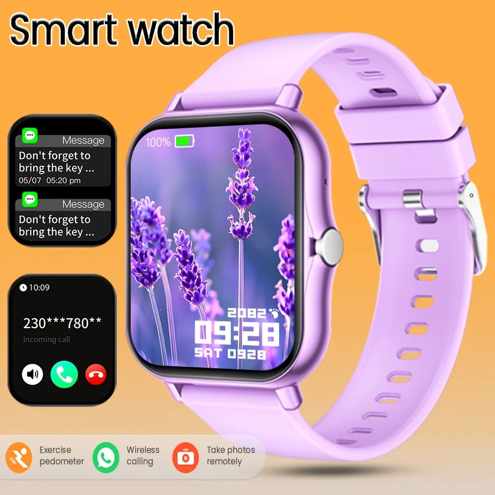 The Highly Sought-after Multi-functional Smartwatch of 2026 Features a Full Touch Display, Silicone Strap - | Trendwave