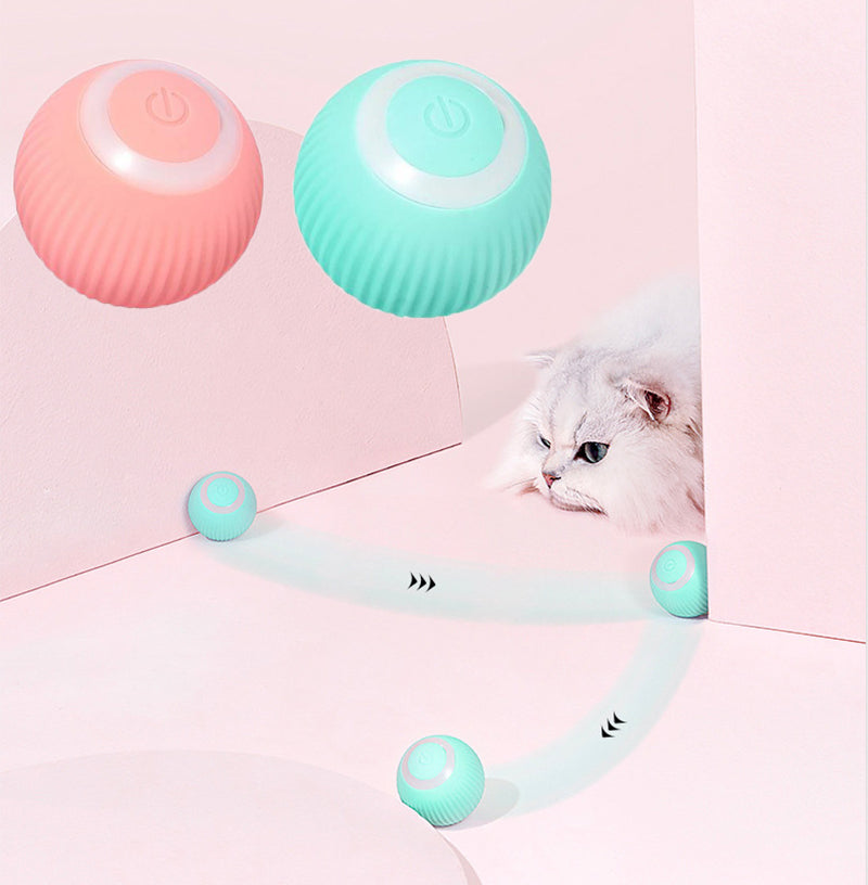 Interactive Cat Ball Toy – Automatic Self-Moving for Indoor Cats