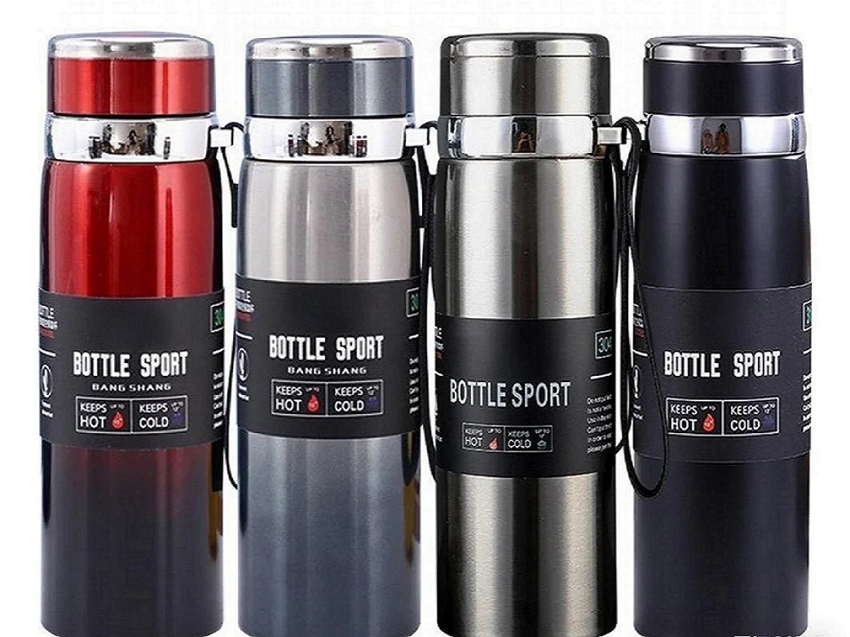 Sport Insulated Stainless Steel Water Bottle – Vacuum Sealed Thermal Flask for Hot & Cold Drinks – Durable Leak-Proof Gym & Travel Bottle - Fitness & Hydration | Trendwave