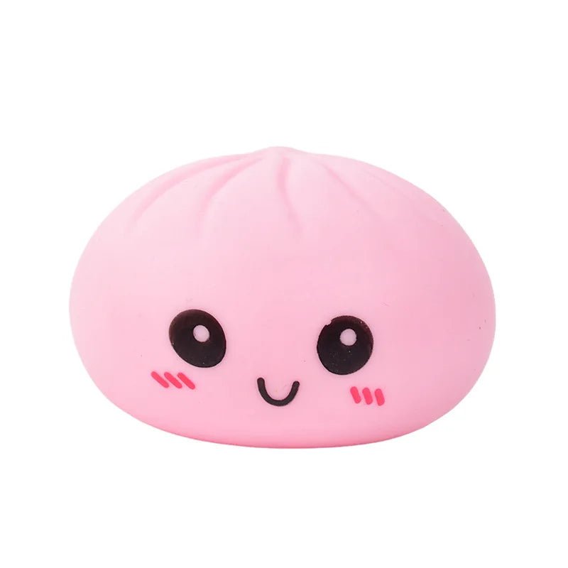 Rainbow Squishy Steamed Bun Stress Relief Toy – Slow-Rise Kawaii Sensory Fidget – Cute Desk Décor & Anxiety Relief Gift - Fidget & Sensory Toys | Trendwave