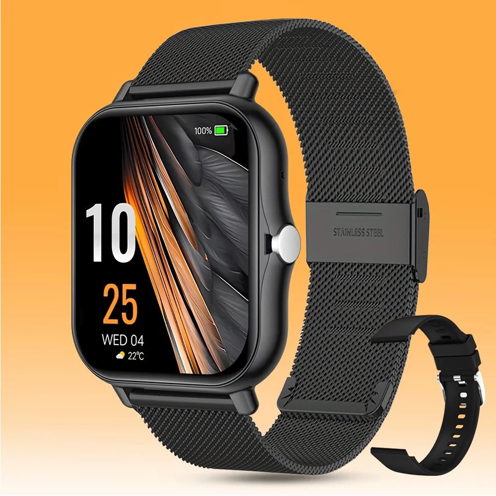 The Highly Sought-after Multi-functional Smartwatch of 2026 Features a Full Touch Display, Silicone Strap - | Trendwave