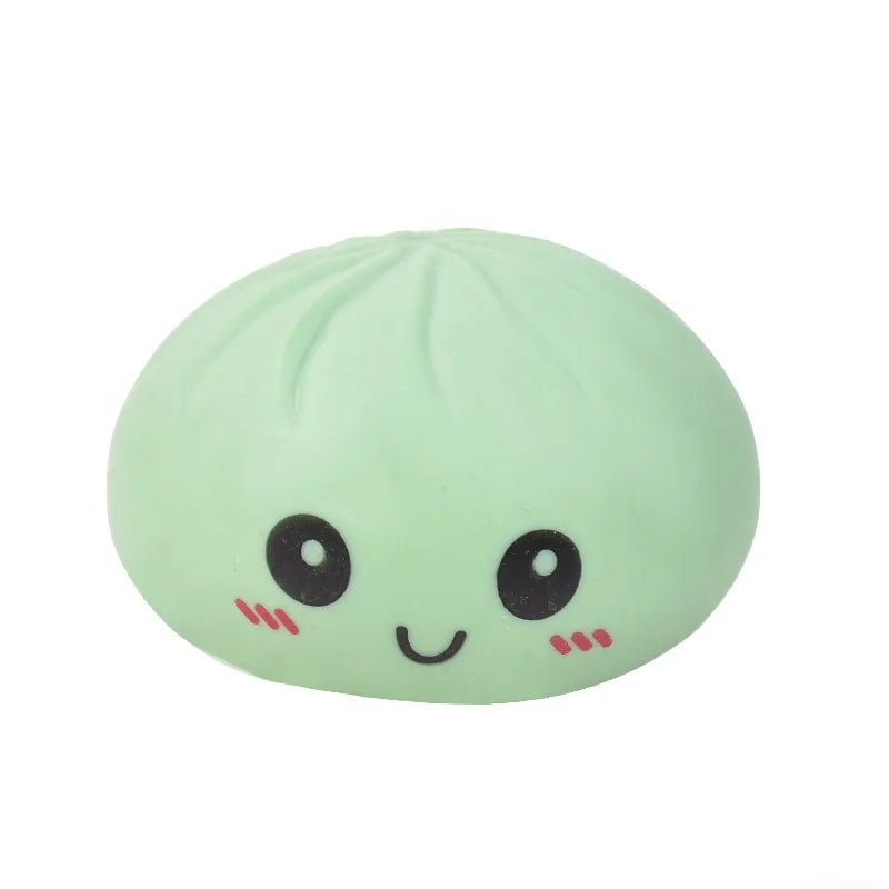 Rainbow Squishy Steamed Bun Stress Relief Toy – Slow-Rise Kawaii Sensory Fidget – Cute Desk Décor & Anxiety Relief Gift - Fidget & Sensory Toys | Trendwave