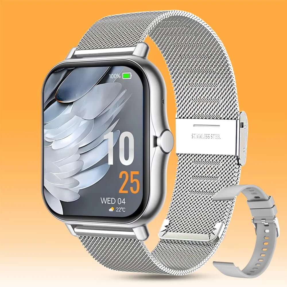 The Highly Sought-after Multi-functional Smartwatch of 2026 Features a Full Touch Display, Silicone Strap - | Trendwave