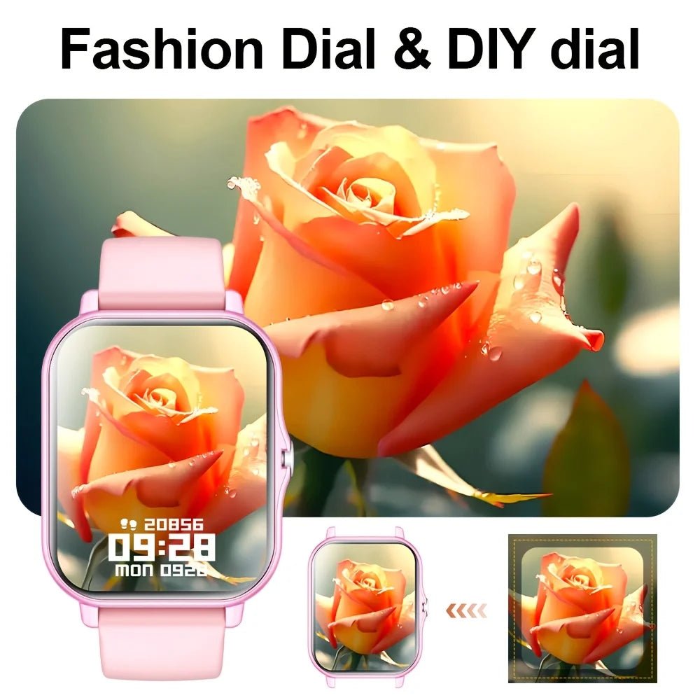 The Highly Sought-after Multi-functional Smartwatch of 2026 Features a Full Touch Display, Silicone Strap - | Trendwave