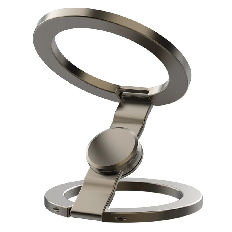 3-in-1 Magnetic Gyroscope Fidget Spinner Phone Stand & Ring Grip – Sleek Metallic Stress Reliever for All Smartphones - Tech Gadgets & Accessories | Trendwave