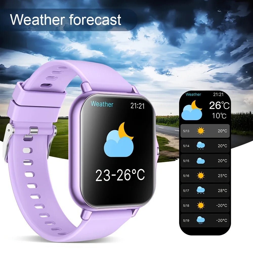 The Highly Sought-after Multi-functional Smartwatch of 2026 Features a Full Touch Display, Silicone Strap - | Trendwave