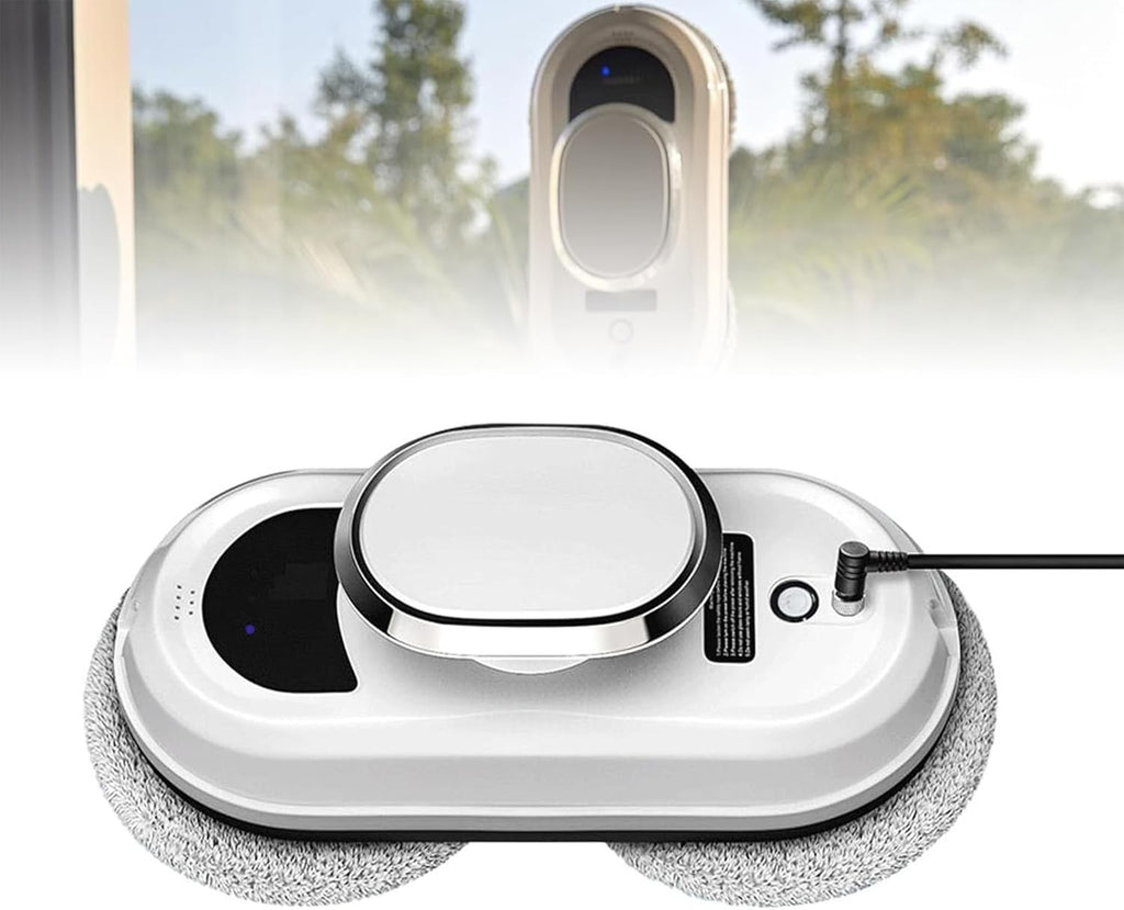 Smart Automatic Window Cleaning Robot – Cordless Remote Control, Intelligent Path Planning, Streak-Free Glass & Mirror Cleaner for Home & Office - Gadget | Trendwave