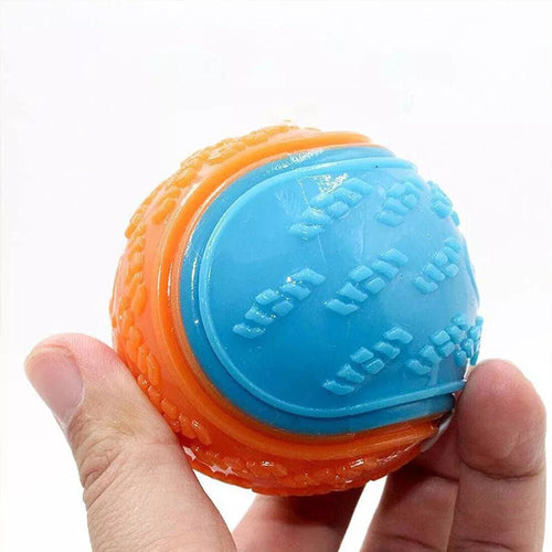 8-Piece Durable Dog Toy Ball Set – Interactive Squeaky Fetch Balls for Teeth Cleaning & Play – Non-Toxic for All Breeds - Gadget | Trendwave