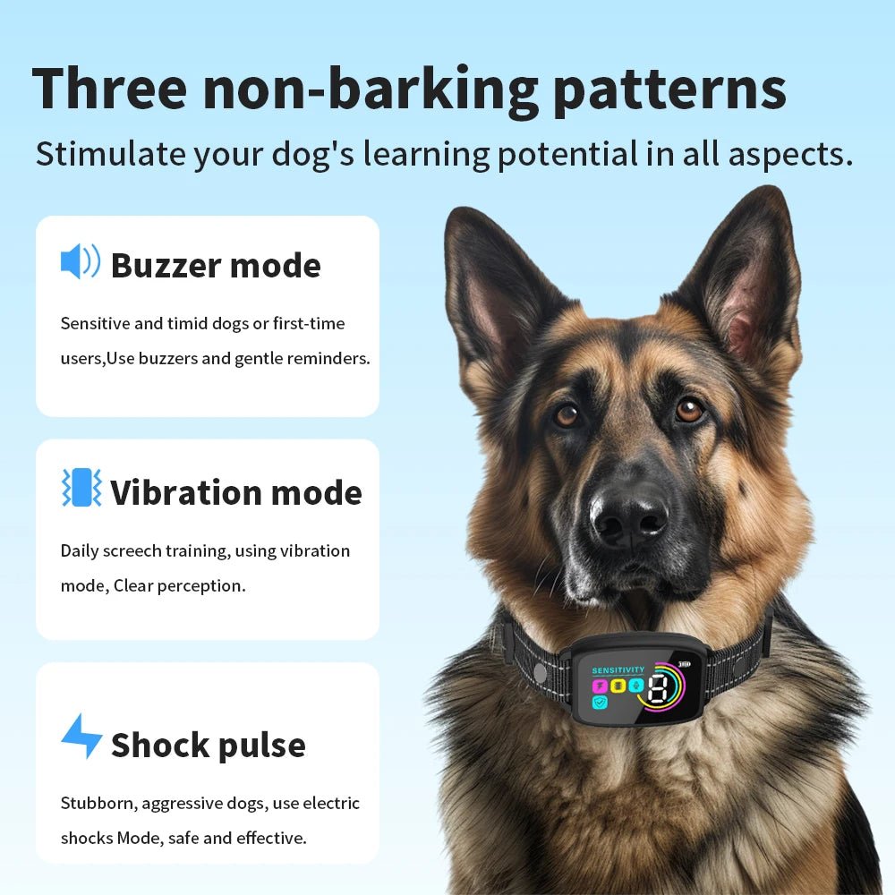 Anti Bark Dog Collar – Rechargeable & Waterproof - Pet | Trendwave