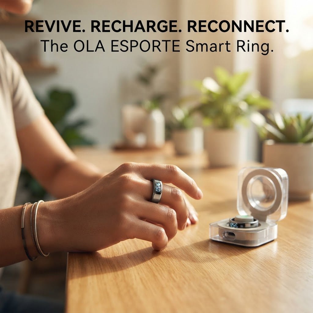 Ultra-Slim Smart Ring — Sleep & Activity Tracker - Wearable Tech | Trendwave