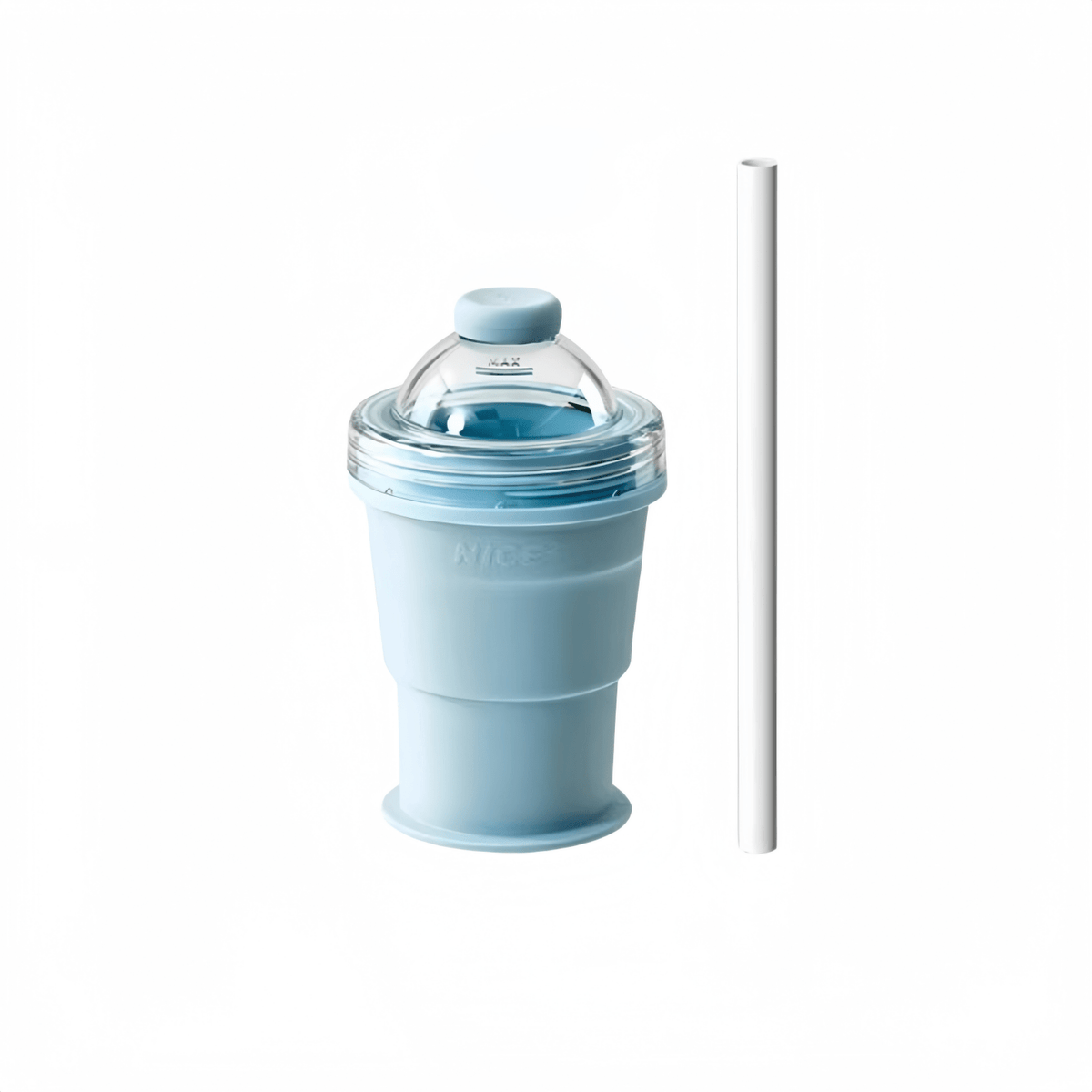 Collapsible Ice Sphere Maker Cup – Leak-Proof Silicone Portable Chilling Tumbler for Summer Drinks & Cocktail - Gadget | Trendwave