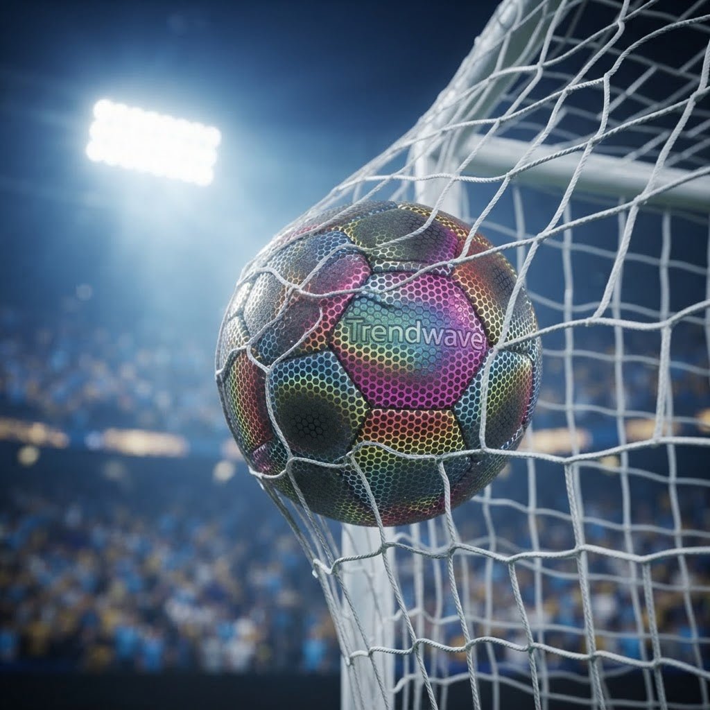 Trendwave™ Reflective Football – Glow in the Dark for Night Play - | Trendwave