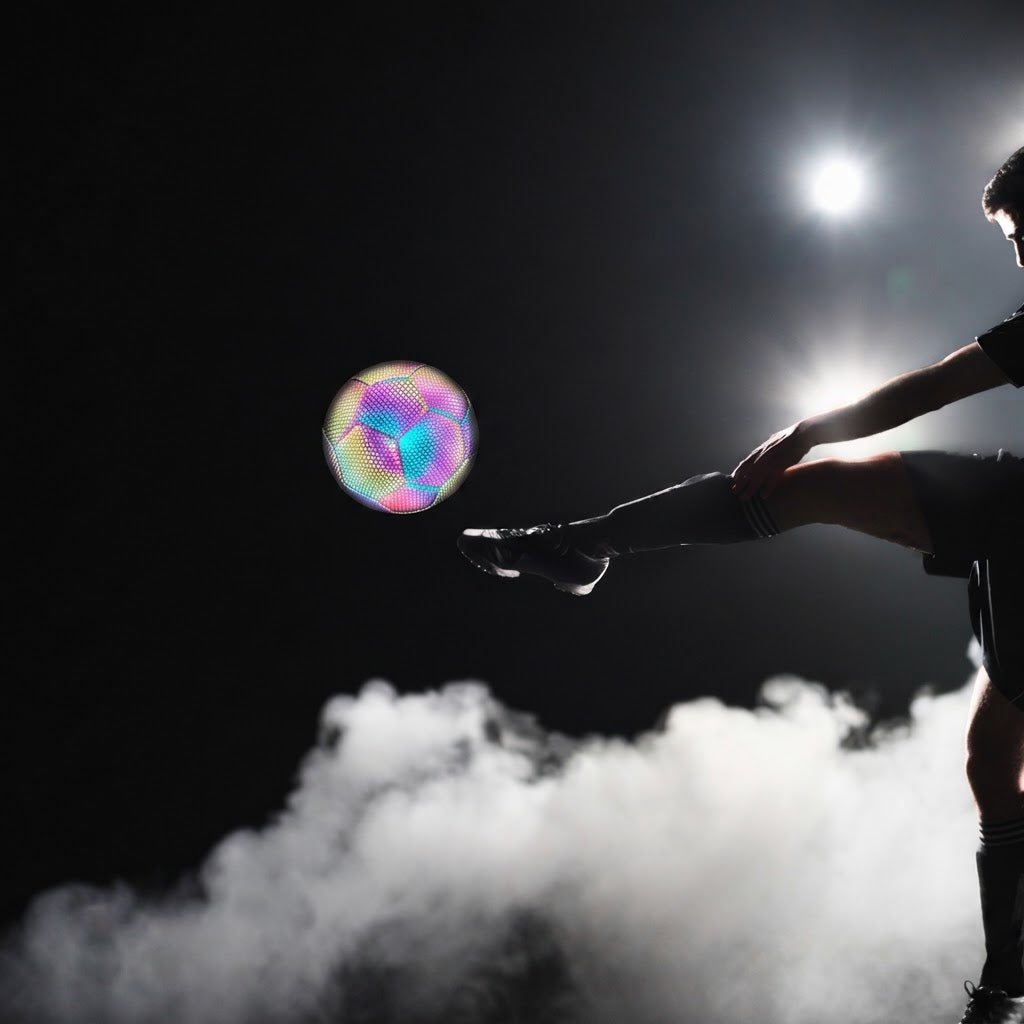 Trendwave™ Reflective Football – Glow in the Dark for Night Play - | Trendwave