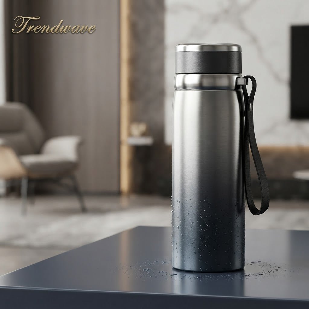 Sport Insulated Stainless Steel Water Bottle – Vacuum Sealed Thermal Flask for Hot & Cold Drinks – Durable Leak-Proof Gym & Travel Bottle - Fitness & Hydration | Trendwave