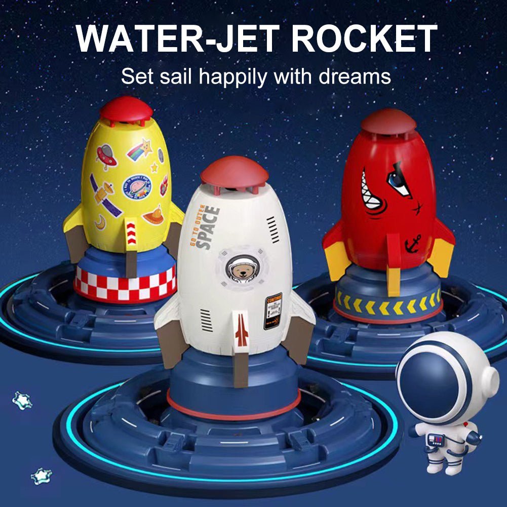 Rocket Sprinkler – Flying Water Spray Garden Toy for Kids - | Trendwave