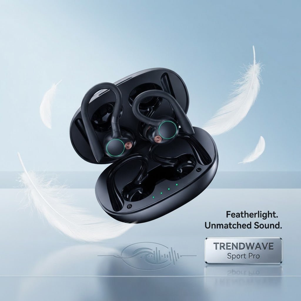 Wireless Bluetooth Earbuds – Waterproof & High Quality Sound - Gadget | Trendwave