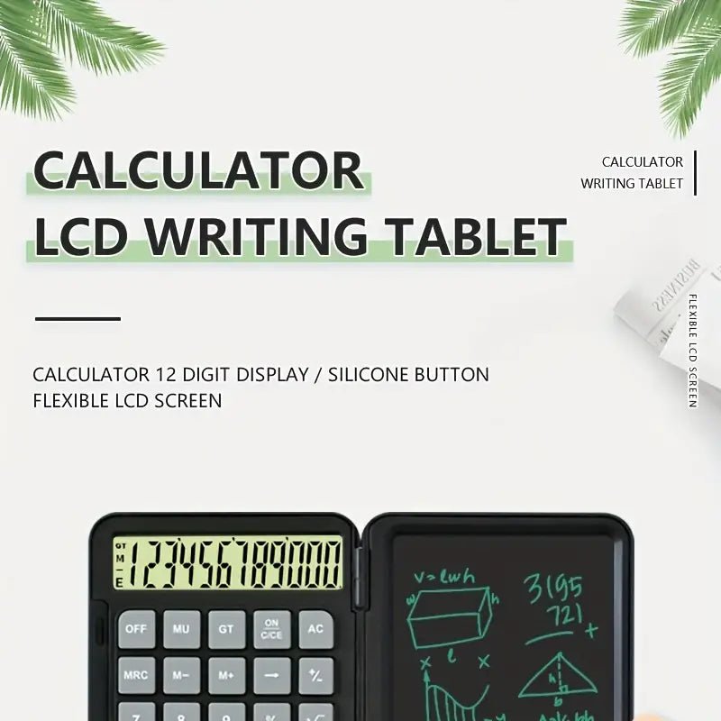 LCD Scientific Calculator – Dual Power Desktop & Student Use - | Trendwave