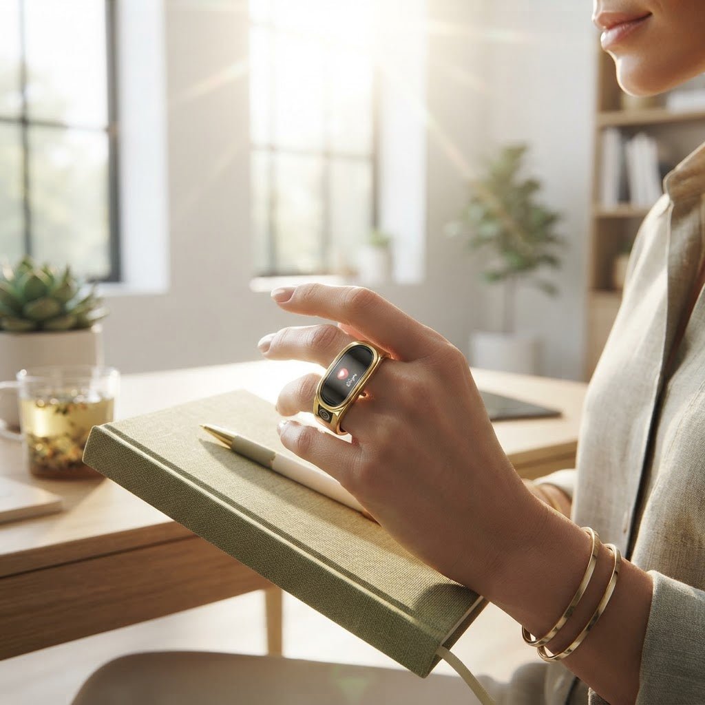 Ultra-Slim Smart Ring — Sleep & Activity Tracker - Wearable Tech | Trendwave