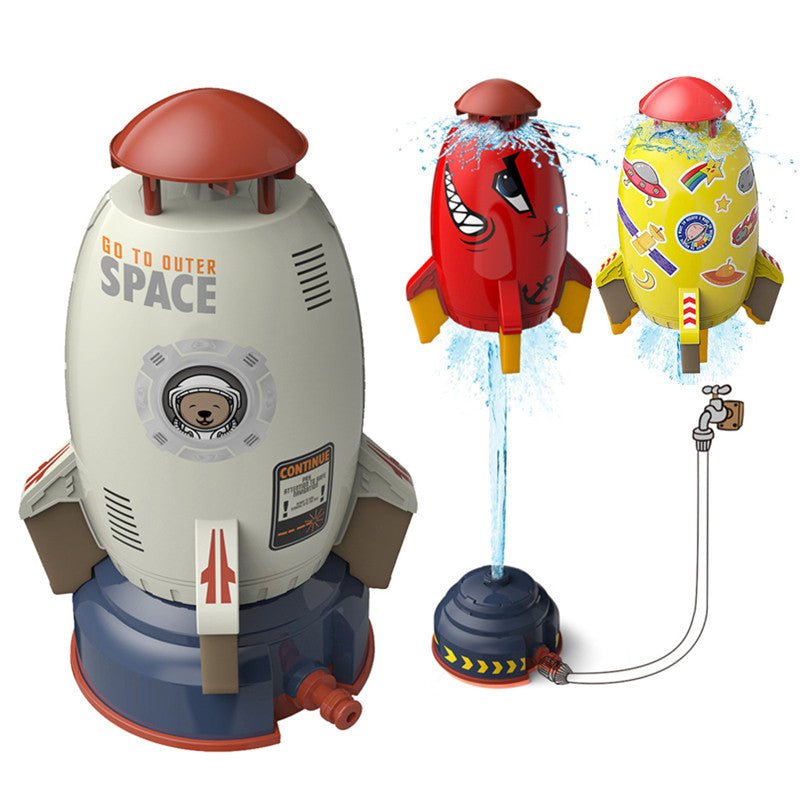 Rocket Sprinkler – Flying Water Spray Garden Toy for Kids - | Trendwave