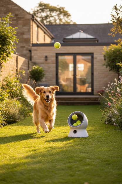 Automatic Dog Ball Launcher – Interactive Fetch Toy for Dogs